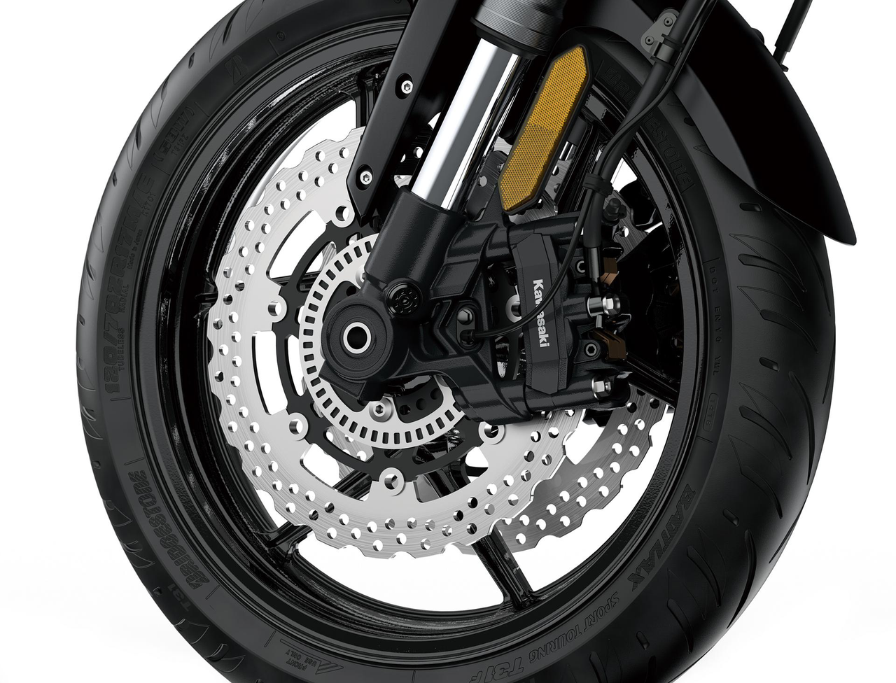 KIBS (Kawasaki Intelligent anti-lock Brake System) - ABS