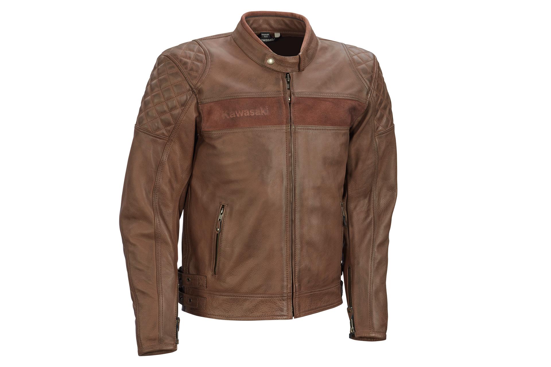 LONDON Lederjacke, braun (Herren)