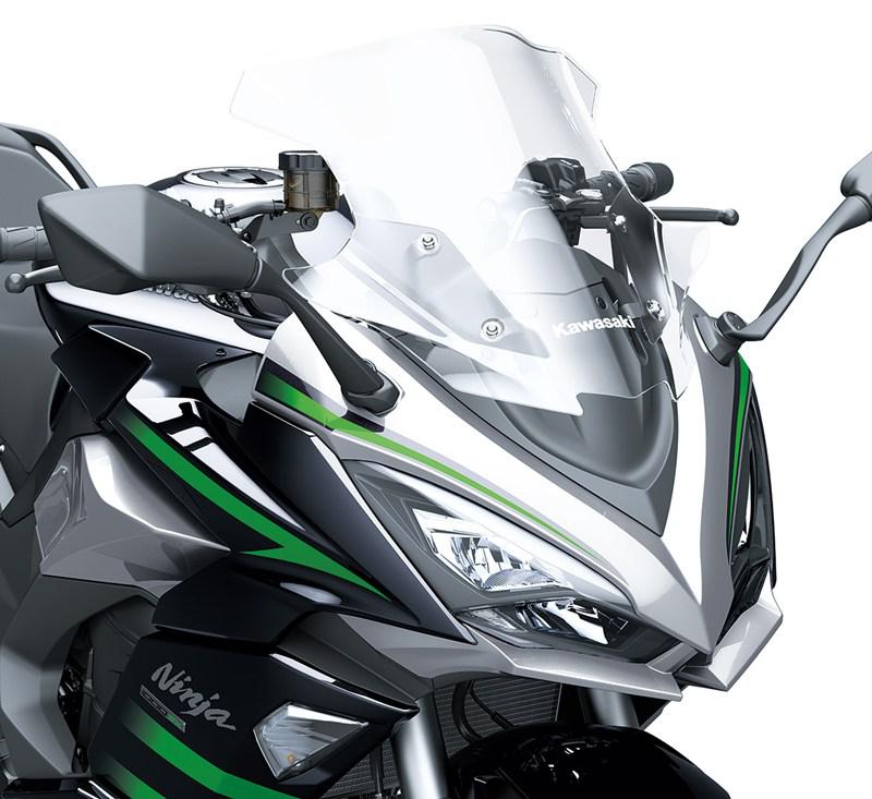 Große klare Windschutzscheibe (Ninja 1000SX)