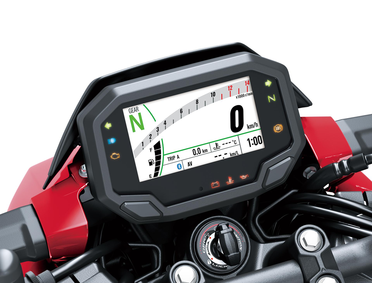 Hochwertiges Cockpit mit Farb-TFT