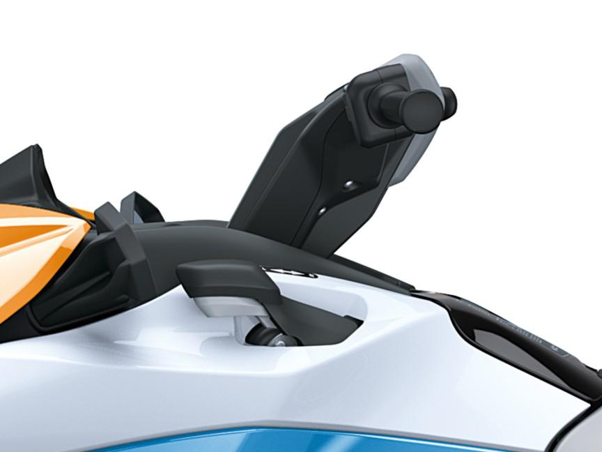 Rückwärtshebel auf der linken Seite