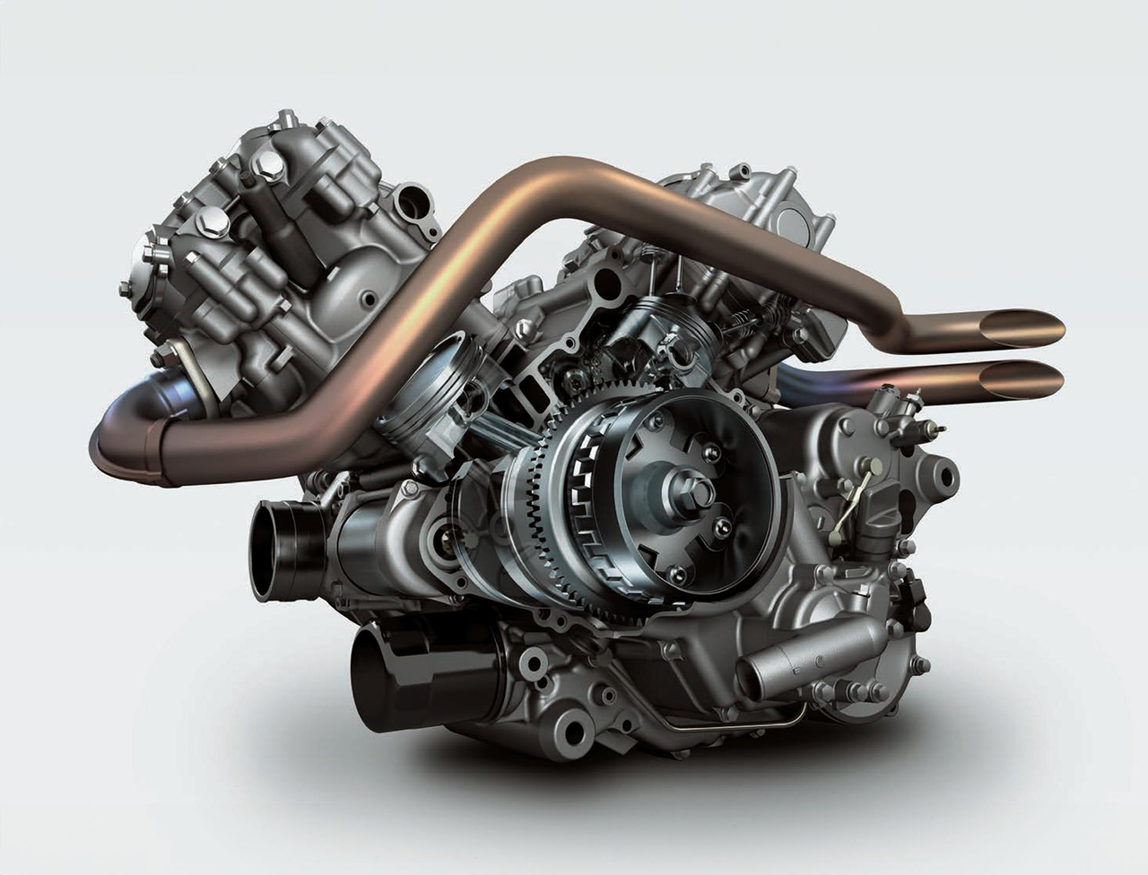 Leistungsstarker 749cm³-V-Twin-Motor