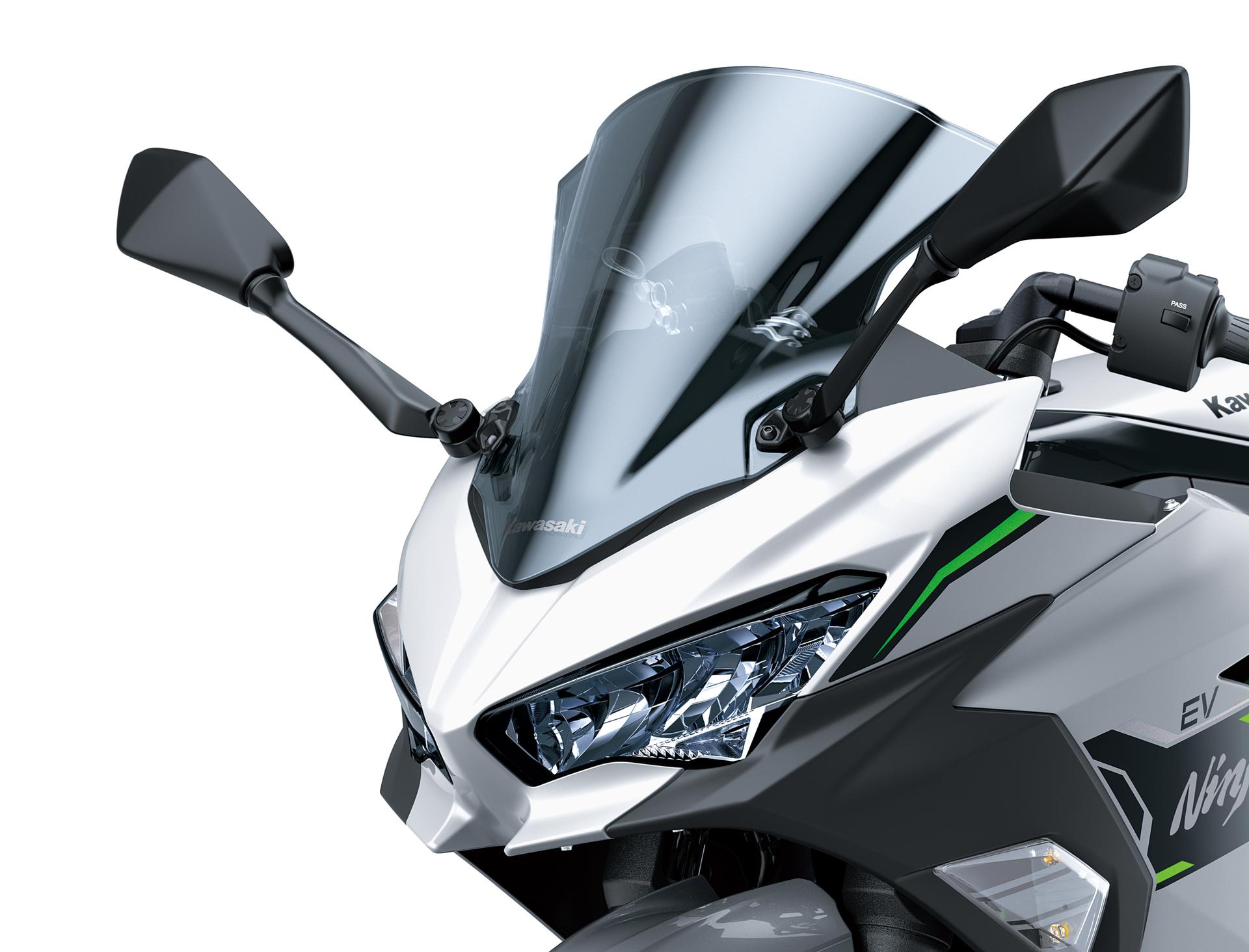 Großes getöntes Windschild (Ninja e-1)