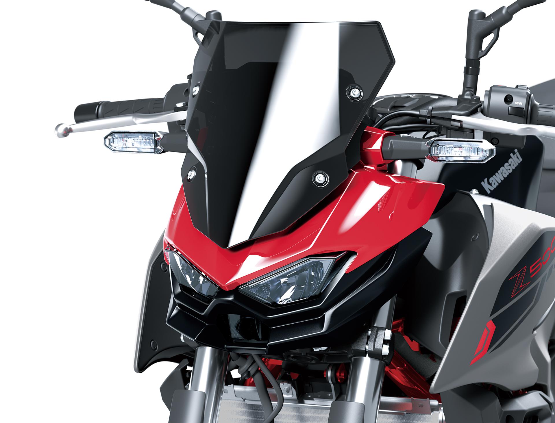 Große getönte Instrumentenabdeckung (Z500)