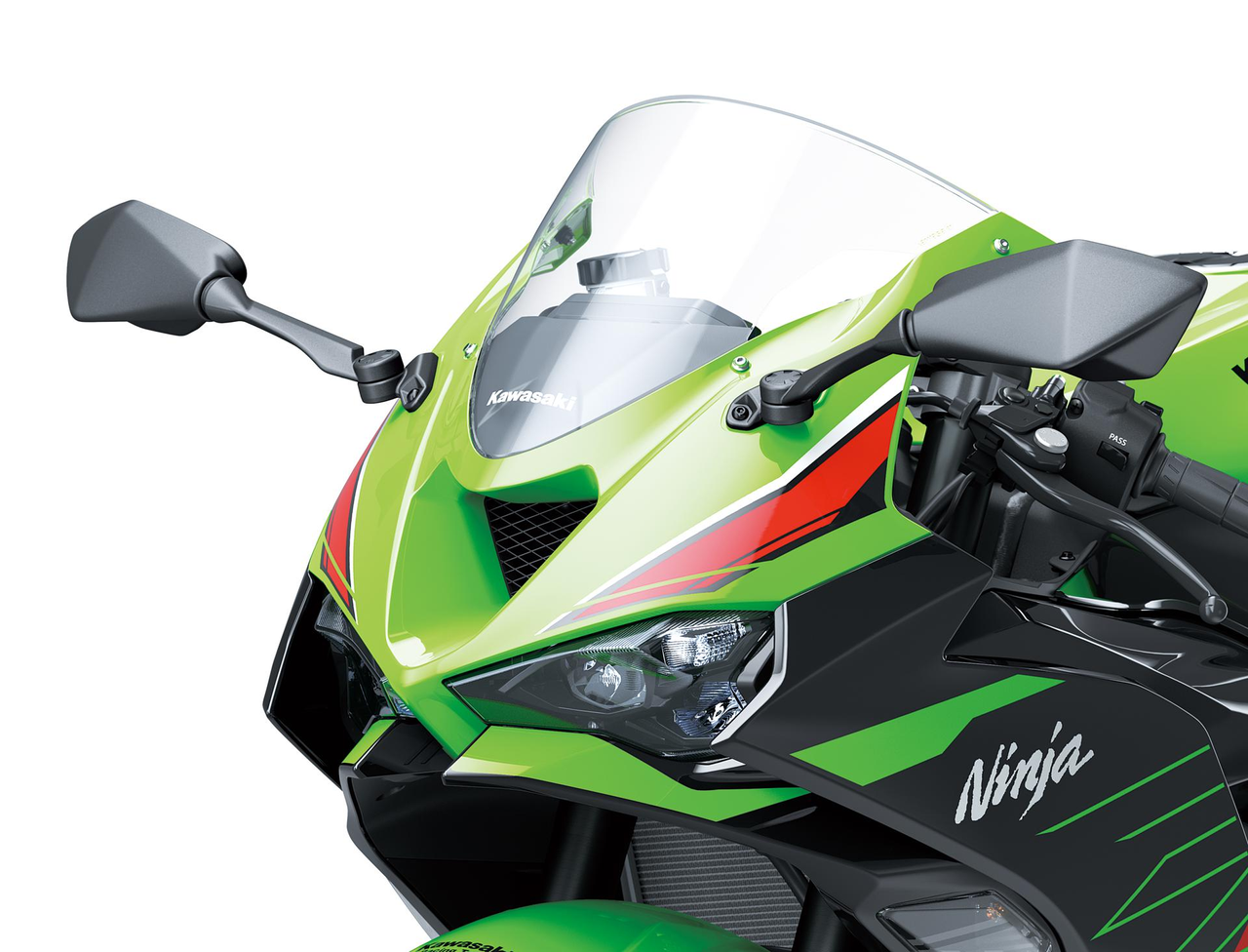 Sportlicher Windschild