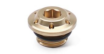 Öleinfülldeckel Gold