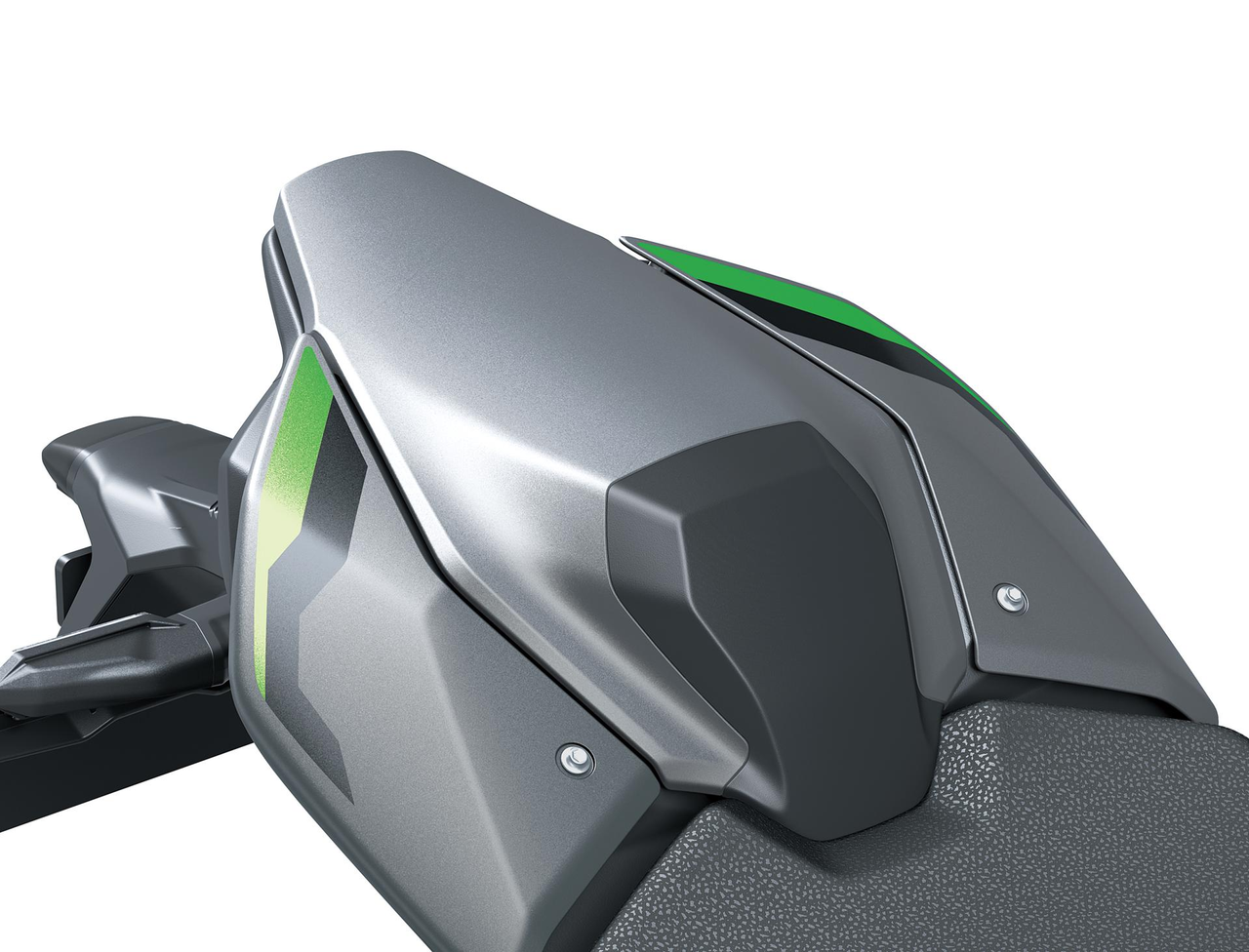 Soziussitzabdeckung, Metallic Matte Graphene Steel Gray (68P)