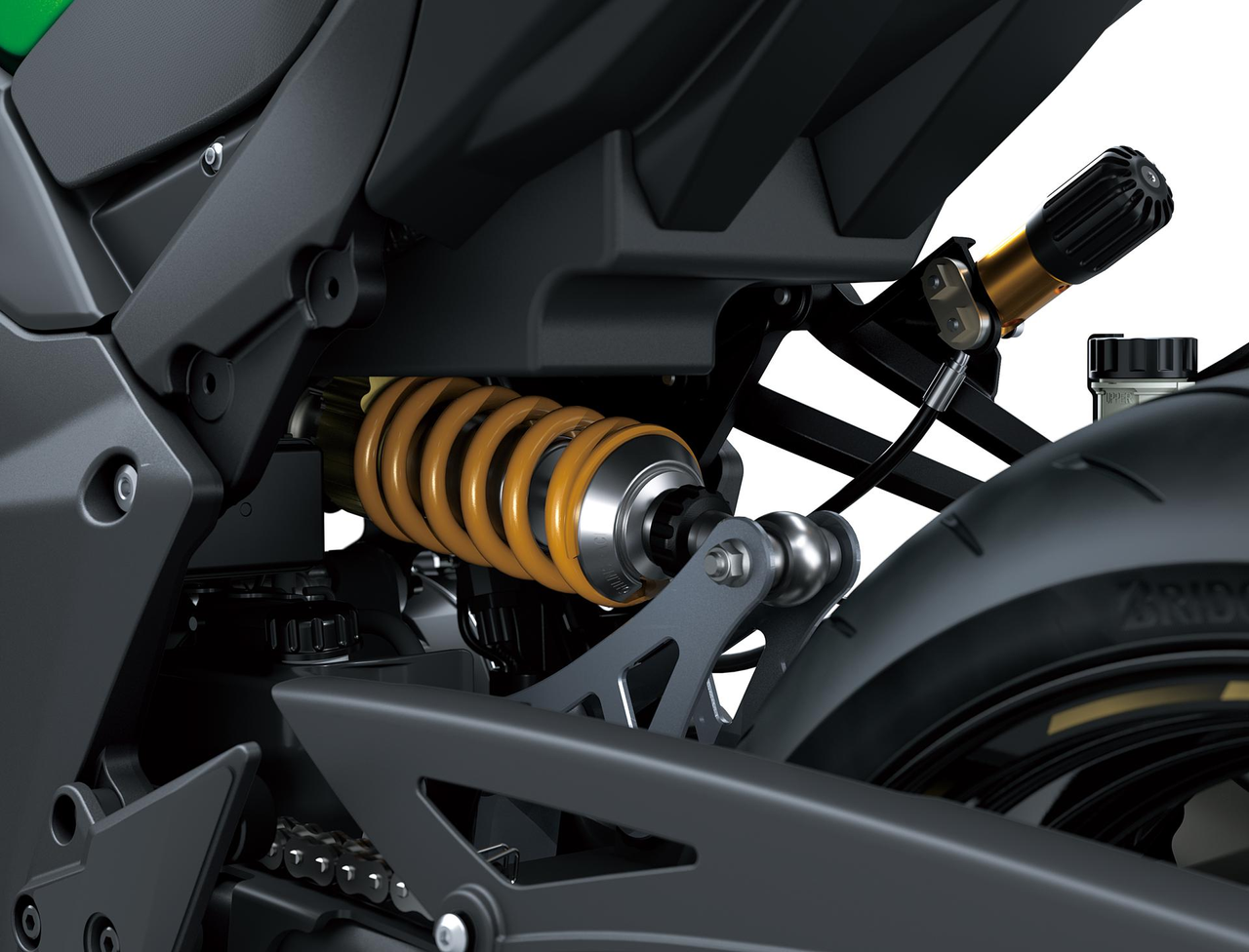 Öhlins-Hinterradaufhängung