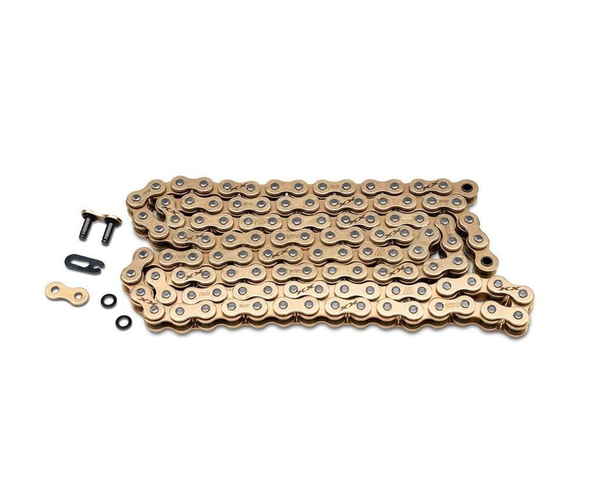 Gold Racing Chain with KX logo's (KX250/X & KX450/X)
