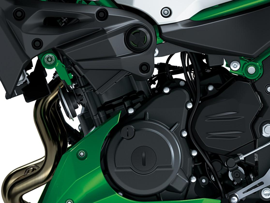 Hubraumstarker Motor