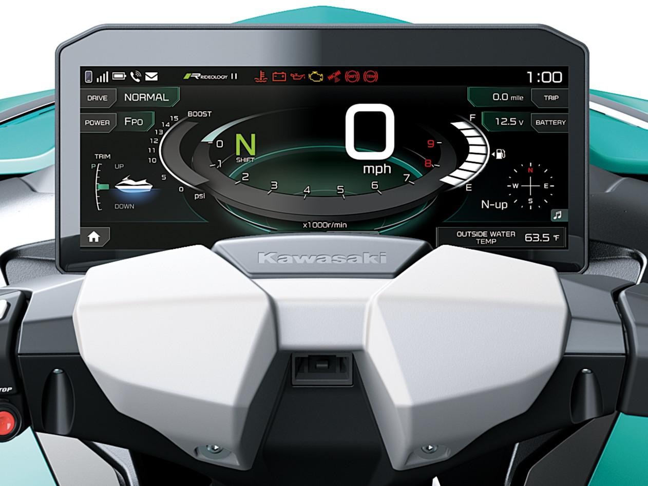 12,3-Zoll-Multifunktions-Touchscreen mit neuer Bedieneinheit