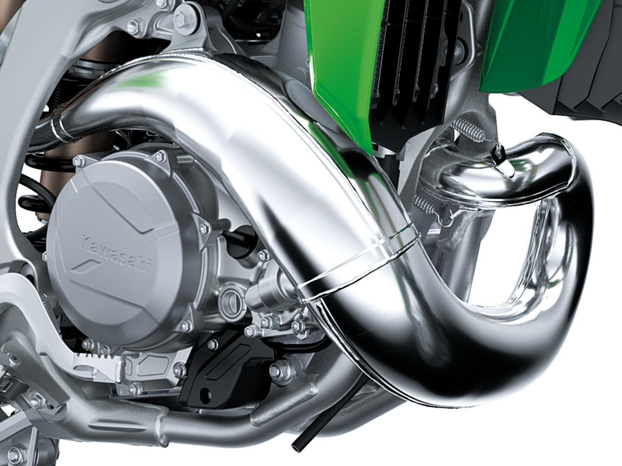 Speziell für den Zweitaktmotor entwickeltes Auslassventilsystem