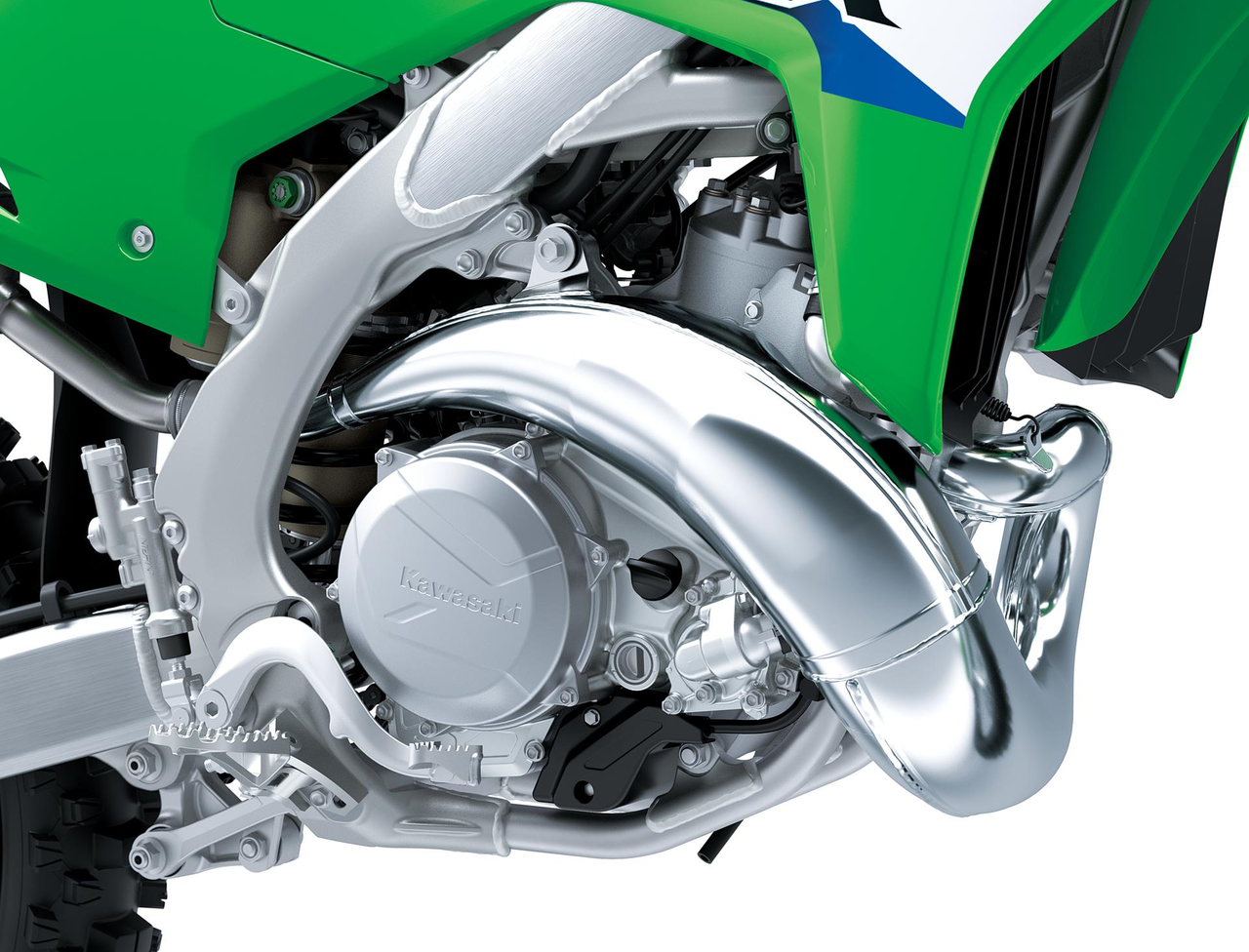 Speziell für den Zweitaktmotor entwickeltes Auslassventilsystem