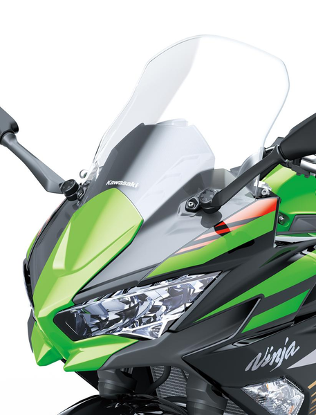 Große klare Windschutzscheibe (Ninja 650)