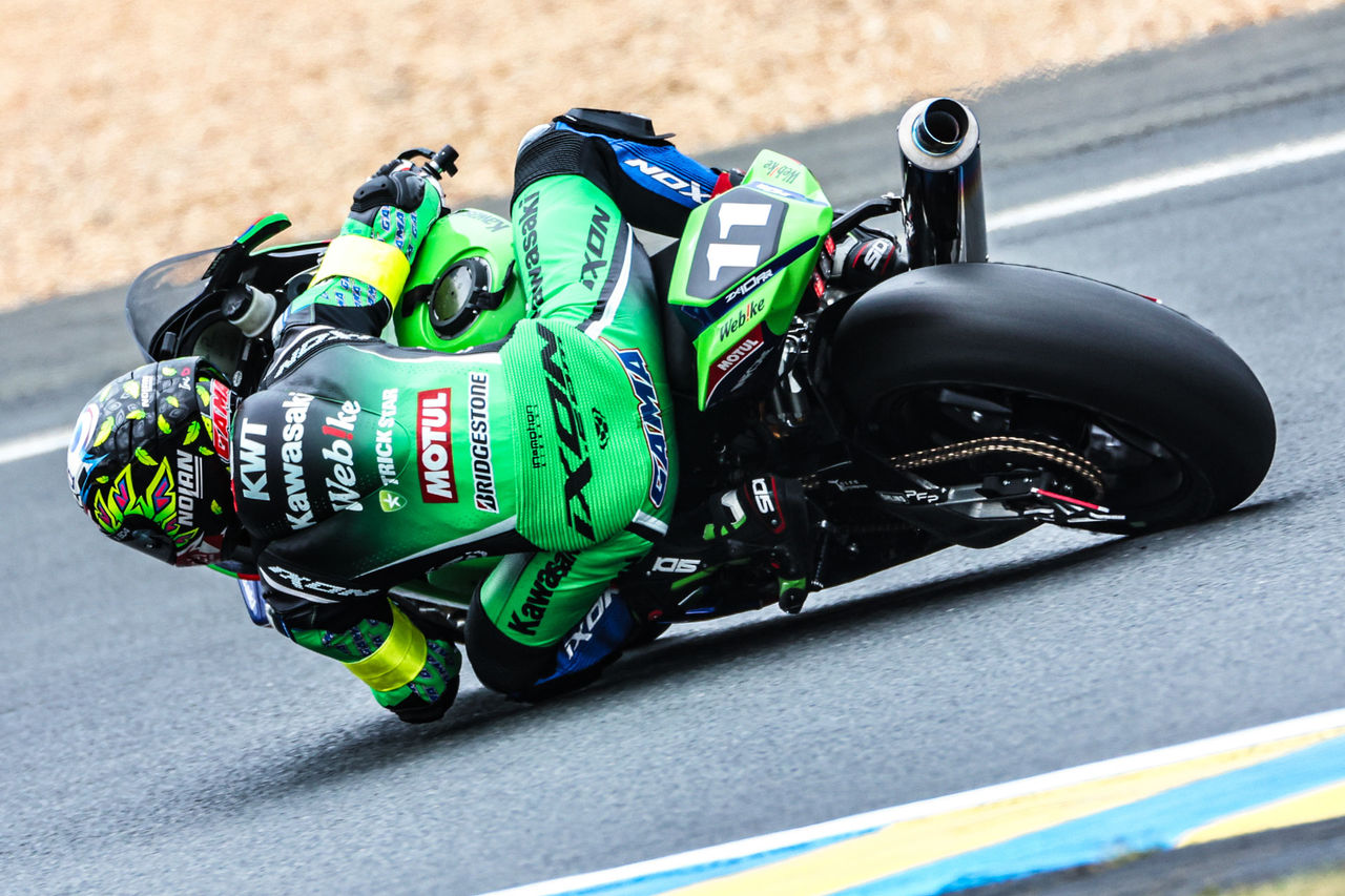 2026-FIM-Ewc-LeMans-KAWASAKI WEBIKE TRICKSTAR FRA Roman RAMOS ALVARO ESP Christian GAMARINO ITA Grégory LEBLANC FRA Enzo DE LA VEGA FRA ZX-10RR EWC
